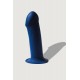 Дилдо на присоске с двойной плотностью Hitsens S01 Blue ADRIEN LASTIC DILDO DUAL DENSITY 