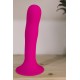 Дилдо на присоске с двойной плотностью Hitsens S04 Pink ADRIEN LASTIC DILDO DUAL DENSITY 