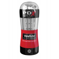 PDX Elite ViewTube See-Thru Stroker Мастурбатор прозрачный PDX Elite ViewTube See-Thru Stroker Мастурбатор прозрачный