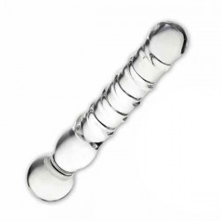 Стеклянный спиральный жезл Joystick, 20 см. Стеклянный спиральный жезл Joystick, 20 см.