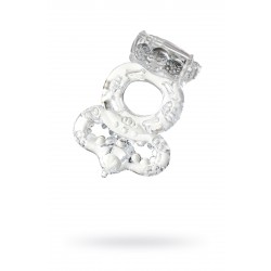 Виброкольцо TOYFA, TPE, прозрачный 10404297 Виброкольцо TOYFA, TPE, прозрачный 10404297