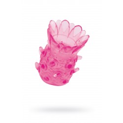 Насадка рельефная TOYFA, TPE, розовый, 5 см Насадка рельефная TOYFA, TPE, розовый, 5 см