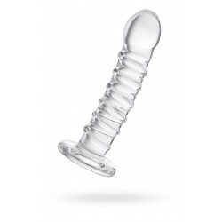 Нереалистичный фаллоимитатор Sexus Glass, стекло, прозрачный, 16 см Нереалистичный фаллоимитатор Sexus Glass, стекло, прозрачный, 16 см