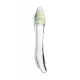 Двусторонний фаллоимитатор Sexus Glass, стекло, прозрачный, 22 см 10422604 912195