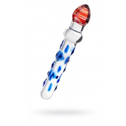 Двусторонний фаллоимитатор Sexus Glass, стекло, прозрачный, 20 см 10422603 Двусторонний фаллоимитатор Sexus Glass, стекло, прозрачный, 20 см 10422603