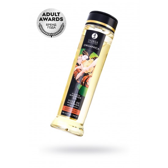 Масло для массажа Shunga Organica Almond Sweetness, натуральное, возбуждающее, миндаль, 240 мл