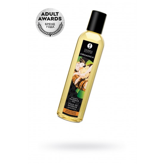 Масло для массажа Shunga Organica Almond Sweetness, натуральное, возбуждающее, миндаль, 240 мл