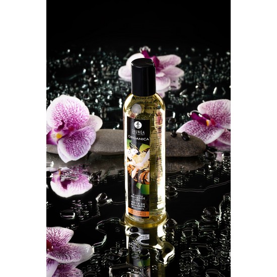 Масло для массажа Shunga Organica Almond Sweetness, натуральное, возбуждающее, миндаль, 240 мл