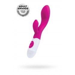 Вибратор с клиторальным стимулятором TOYFA A-Toys Fela, силикон, розовый, 20,5 см Вибратор с клиторальным стимулятором TOYFA A-Toys Fela, силикон, розовый, 20,5 см