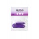 Виброяйцо TOYFA  A-toys Pelly, ABS пластик, фиолетовый  6,6 см