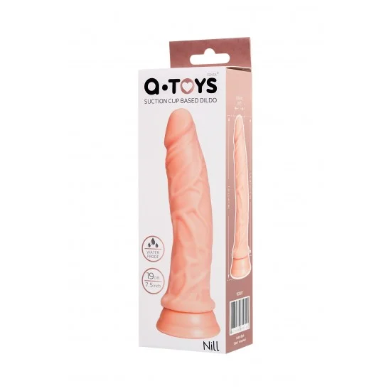 Реалистичный фаллоимитатор TOYFA A-Toys Nill, TPE, телесный, 19 см 761017 Реалистичный фаллоимитатор TOYFA A-Toys Nill, TPE, телесный, 19 см 761017
