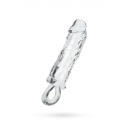 Насадка ToyFa XLover Increase+ для увеличения размера, с кольцом, TPE, прозрачная, 14 см Насадка ToyFa XLover Increase+ для увеличения размера, с кольцом, TPE, прозрачная, 14 см