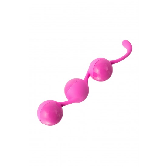 Вагинальные шарики Seven Creations, силикон, розовые, Ø 3,5 см