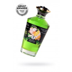 Масло для массажа Shunga Organic Exotic Green Tea, разогревающее, зелёный чай, 100 мл Масло для массажа Shunga Organic Exotic Green Tea, разогревающее, зелёный чай, 100 мл