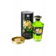 Масло для массажа Shunga Organic Exotic Green Tea, разогревающее, зелёный чай, 100 мл