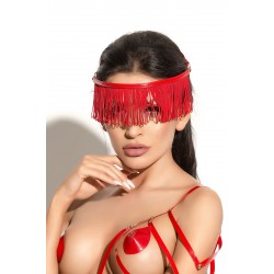 Украшение на голову Me Seduce Queen of hearts с длинной бахромой, красное, OS Украшение на голову Me Seduce Queen of hearts с длинной бахромой, красное, OS