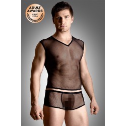 Костюм-сетка мужской SoftLine Collection, черный, M/L Костюм-сетка мужской SoftLine Collection, черный, M/L