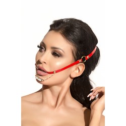 Уздечка декоративная Me Seduce Queen of hearts, красная, OS Уздечка декоративная Me Seduce Queen of hearts, красная, OS