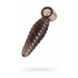 Анальная втулка Seven Creations, TPE, черная, 7,2 см. Анальная втулка Seven Creations, TPE, черная, 7,2 см.