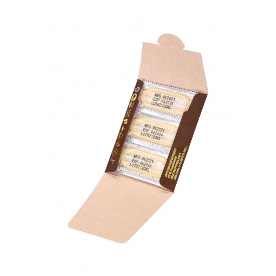Презервативы Luxe КОНВЕРТ, Шоколадный рай, шоколад, 18 см., 3 шт. в упаковке