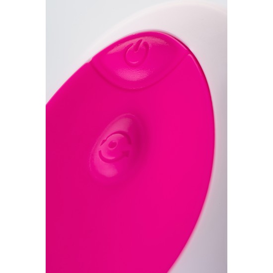 Виброяйцо ToyFa A-toys Eggo с пультом ДУ, силикон, розовый, 6 см