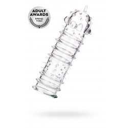 Насадка на пенис TOYFA A-Toys Tark, TPR, прозрачный, 15,3 см Насадка на пенис TOYFA A-Toys Tark, TPR, прозрачный, 15,3 см