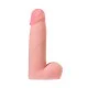 Страпон на креплении LoveToy WOMAN LONG с 3 насадками, neoskin, телесный 303903
