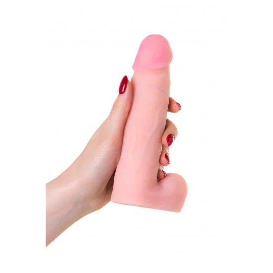 Страпон на креплении LoveToy WOMAN LONG с 3 насадками, neoskin, телесный 303903