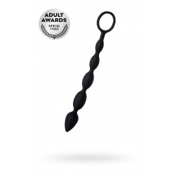Анальная цепочка Toyfa A-toys Dang, силикон, черный, 27,6 см Анальная цепочка Toyfa A-toys Dang, силикон, черный, 27,6 см