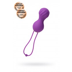 Виброшарики с пульсирующими бусинами JOS ALBA, силикон, фиолетовый, 17 см Виброшарики с пульсирующими бусинами JOS ALBA, силикон, фиолетовый, 17 см