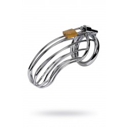 Пояс верности мужской TOYFA Metal, серебряный 10089248 Пояс верности мужской TOYFA Metal, серебряный 10089248