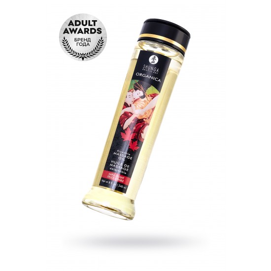 Масло для массажа Shunga Organica Maple Delight, возбуждающее, 240 мл