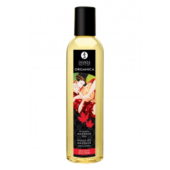 Масло для массажа Shunga Organica Maple Delight, возбуждающее, 240 мл