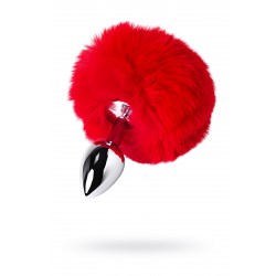 Анальная втулка TOYFA Metal, маленькая, металл+искусственный мех, серебряная, 10 см Анальная втулка TOYFA Metal, маленькая, металл+искусственный мех, серебряная, 10 см