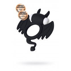 Эрекционное кольцо на пенис JOS COCKY DEVIL, силикон, черный, 8,5 см Эрекционное кольцо на пенис JOS COCKY DEVIL, силикон, черный, 8,5 см