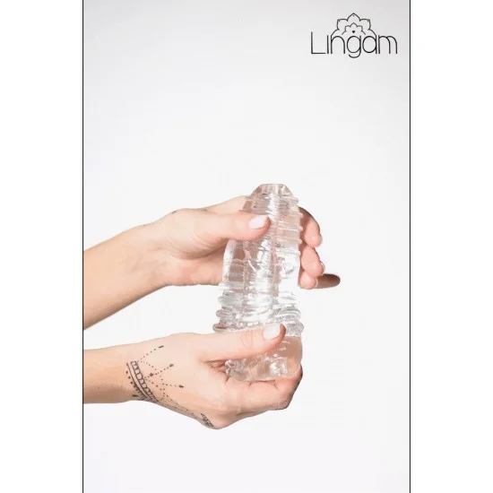 Мастурбатор нереалистичный Lingam by TOYFA Savitri, TPE, прозрачный, 14 см 880104 Мастурбатор нереалистичный Lingam by TOYFA Savitri, TPE, прозрачный, 14 см 880104