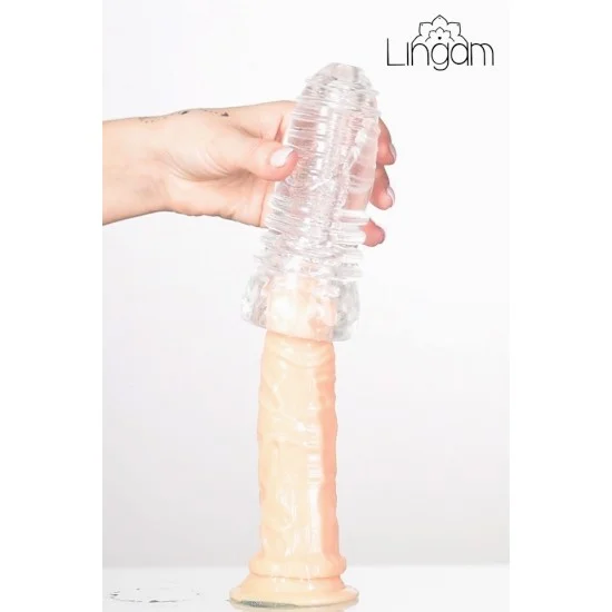 Мастурбатор нереалистичный Lingam by TOYFA Savitri, TPE, прозрачный, 14 см 880104 Мастурбатор нереалистичный Lingam by TOYFA Savitri, TPE, прозрачный, 14 см 880104