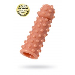 Насадка KOKOS реалистичная с дополнительной стимуляцией, TPE, телесная, 14.7 см 10259724 Насадка KOKOS реалистичная с дополнительной стимуляцией, TPE, телесная, 14.7 см 10259724