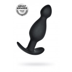 Анальная пробка A-Toys by TOYFA, размер M, силикон, черная, 11,5 см Анальная пробка A-Toys by TOYFA, размер M, силикон, черная, 11,5 см