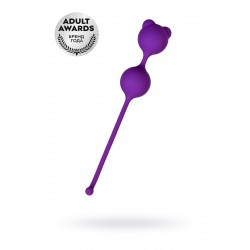 Вагинальные шарики A-Toys by TOYFA Meeko, силикон, фиолетовые, 16,4 см, Ø 2,7 см Вагинальные шарики A-Toys by TOYFA Meeko, силикон, фиолетовые, 16,4 см, Ø 2,7 см