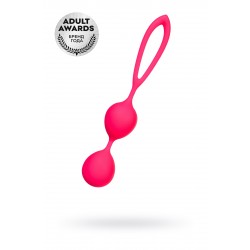 Вагинальные шарики A-Toys by TOYFA Rai, силикон, розовые, 17 см 10089727 Вагинальные шарики A-Toys by TOYFA Rai, силикон, розовые, 17 см 10089727