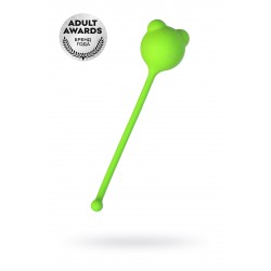 Вагинальный шарик A-Toys by TOYFA Tigo, силикон, зеленый, 12,4 см Ø 2,7 см Вагинальный шарик A-Toys by TOYFA Tigo, силикон, зеленый, 12,4 см Ø 2,7 см