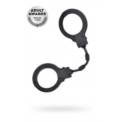 Силиконовые наручники A-Toys by TOYFA, силикон, черные, 33 см Силиконовые наручники A-Toys by TOYFA, силикон, черные, 33 см