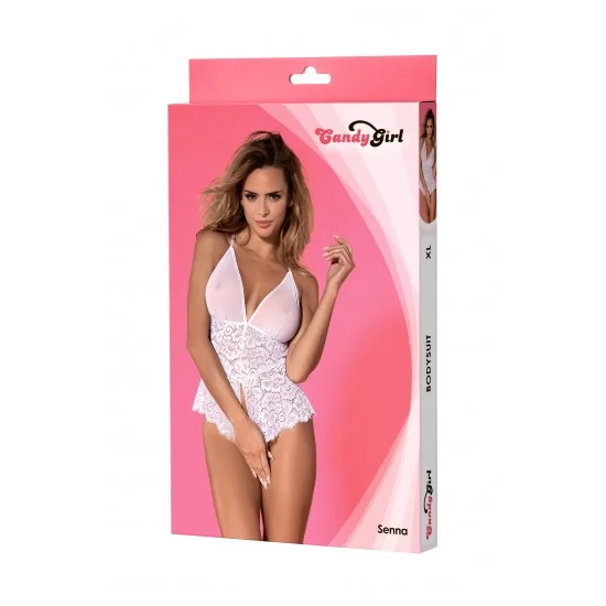 Боди Candy Girl Senna, белое, XL 840013-WHT-XL Боди Candy Girl Senna, белое, XL 840013-WHT-XL
