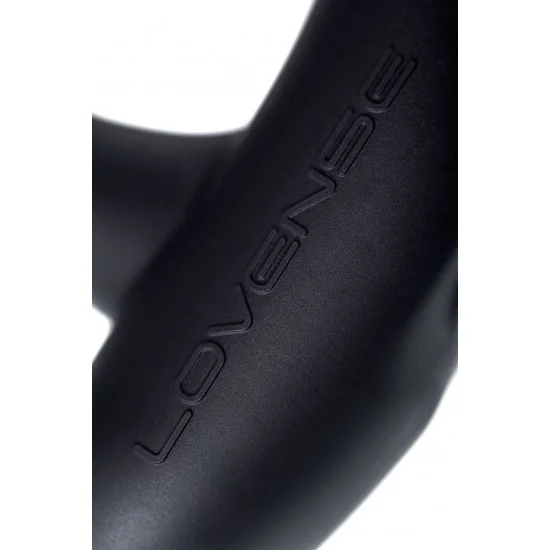 Стимулятор простаты LOVENSE Edge 2, силикон, черный, 12,4 см LE-12