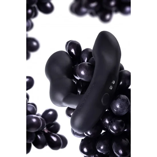 Стимулятор простаты LOVENSE Edge 2, силикон, черный, 12,4 см LE-12