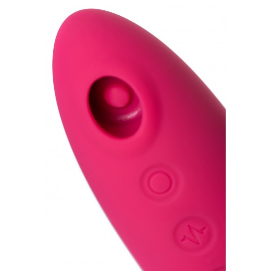 Вибратор с вакуум-волновой стимуляцией JOS Enila, силикон, розовый, 23 см