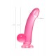 Реалистичный фаллоимитатор A-Toys by TOYFA Fush, TPE, розовый, 18 см