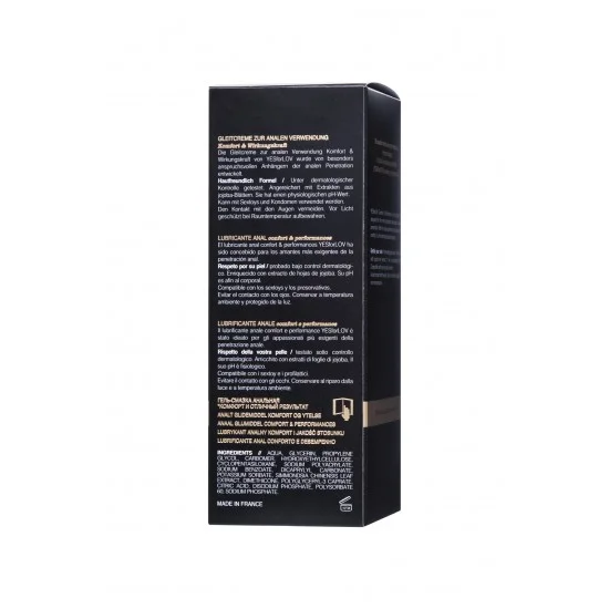 Интимный гель YESforLOV Comfort & performance, анальный, 100 мл YFL01A17 Интимный гель YESforLOV Comfort & performance, анальный, 100 мл YFL01A17