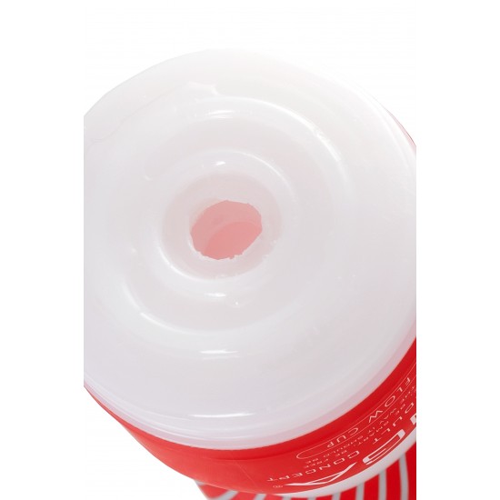 Нереалистичный мастурбатор TENGA  Air Flow Cup, TPE, белый,  15,5 см